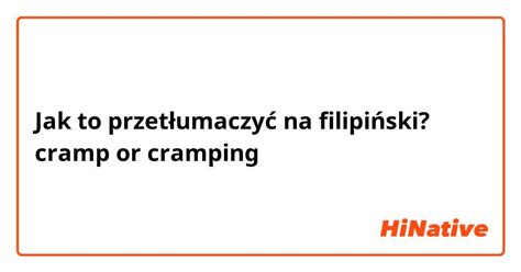 cramping in tagalog|Cramps in Tagalog.